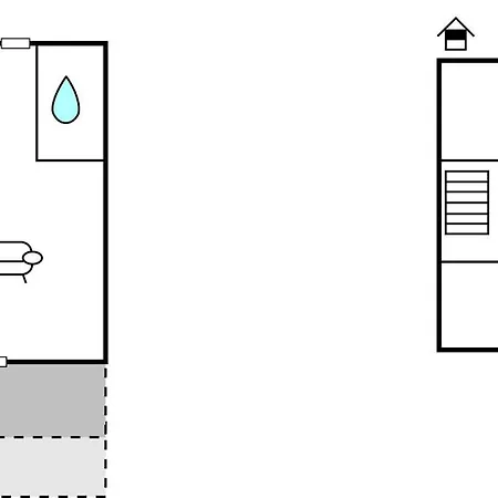 Two-bedroom In 아파트 *